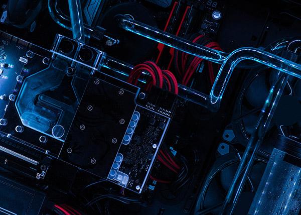 Foto di un circuito elettrico per area "Tecnologia"