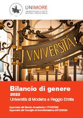 Copertina bilancio di genere 2023