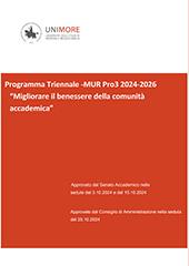 Copertina PRO3 2024-2026